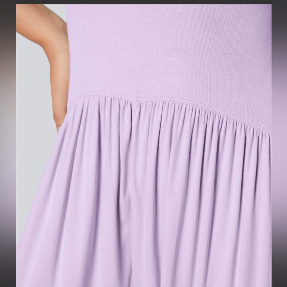 HALARA Lavender Strapless Harem Jumpsuit ~ Misty Purple - Picture 6 of 8